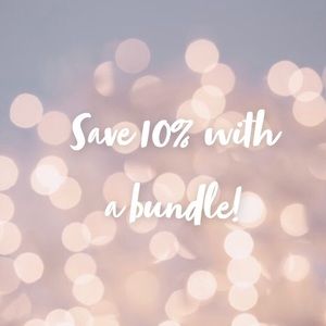 SAVE 10% ON BUNDLES!
